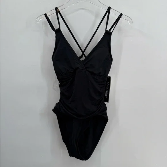 La‎ Blanca Womens Island Goddess Underwire One-Piece size 6 NWT - Picture 3 of 6